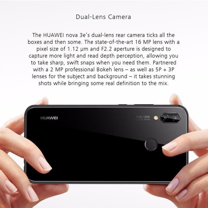 Huawei P20 Lite 64GB Nero