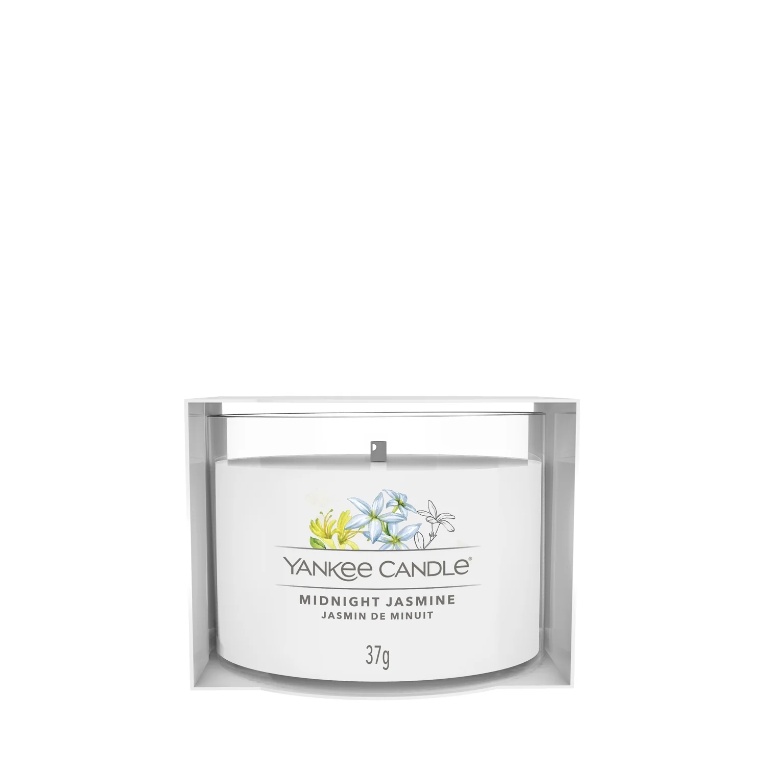 Filled Votive Candles Midnight Jasmine - Candela Profumata