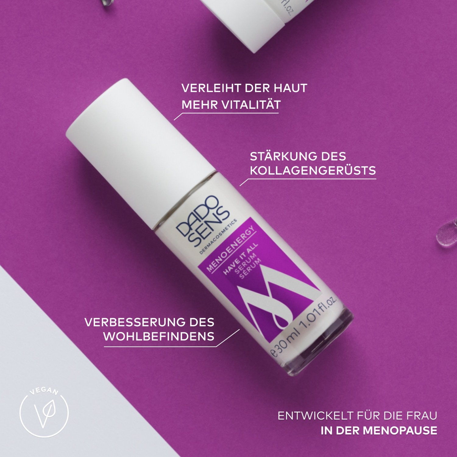 DADO SENS Dermacosmetics флуид за лице MENOENERGY Have it all серум - 30 мл