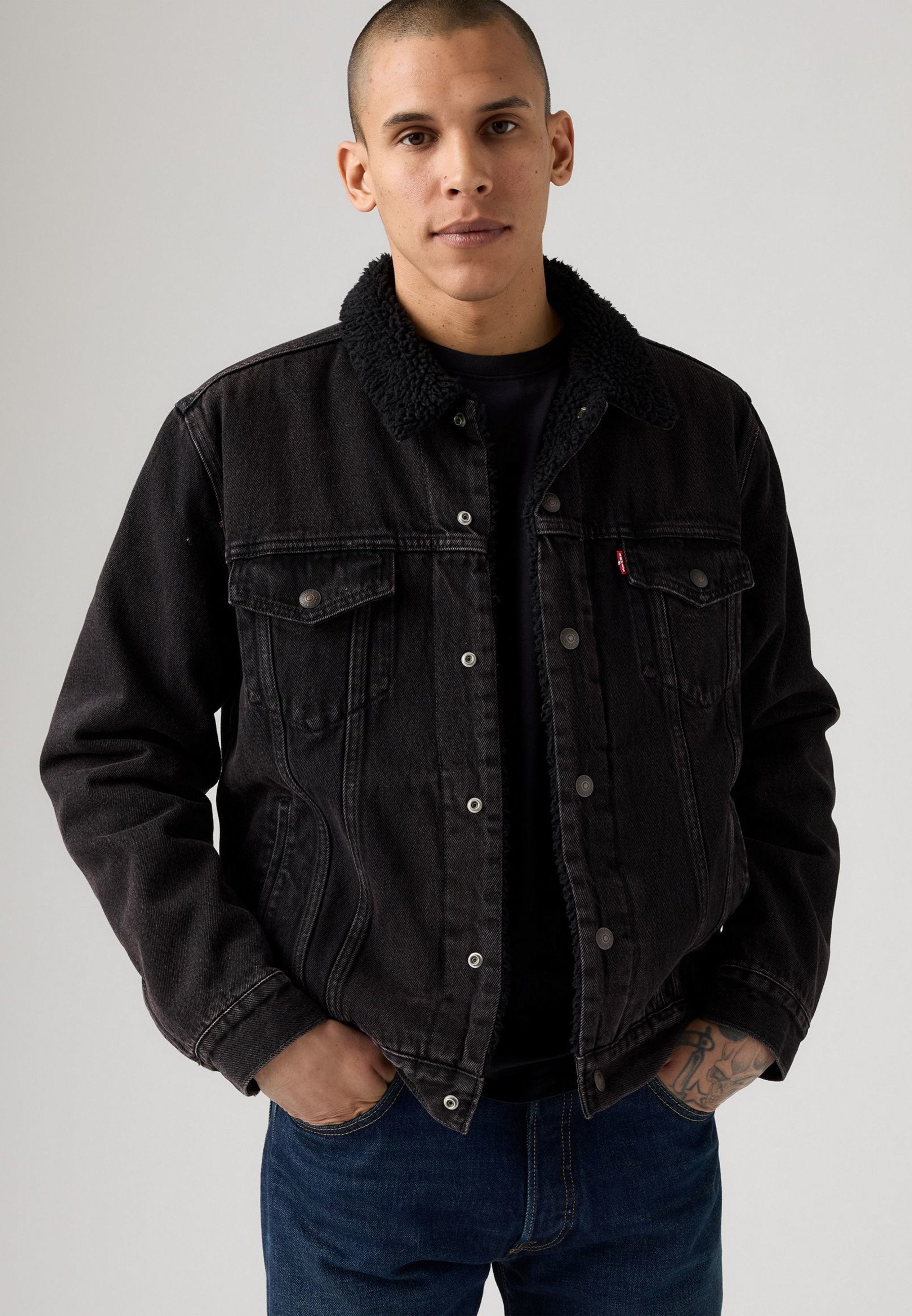 Levi's® TRUCKER - Džínová bunda - vyrobeno pro dlouhou životnost