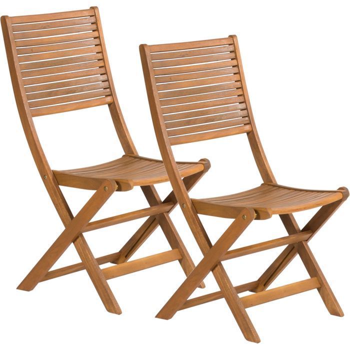 Conjunto de 2 cadeiras dobráveis - Fieldmann - FDZN 4012-T