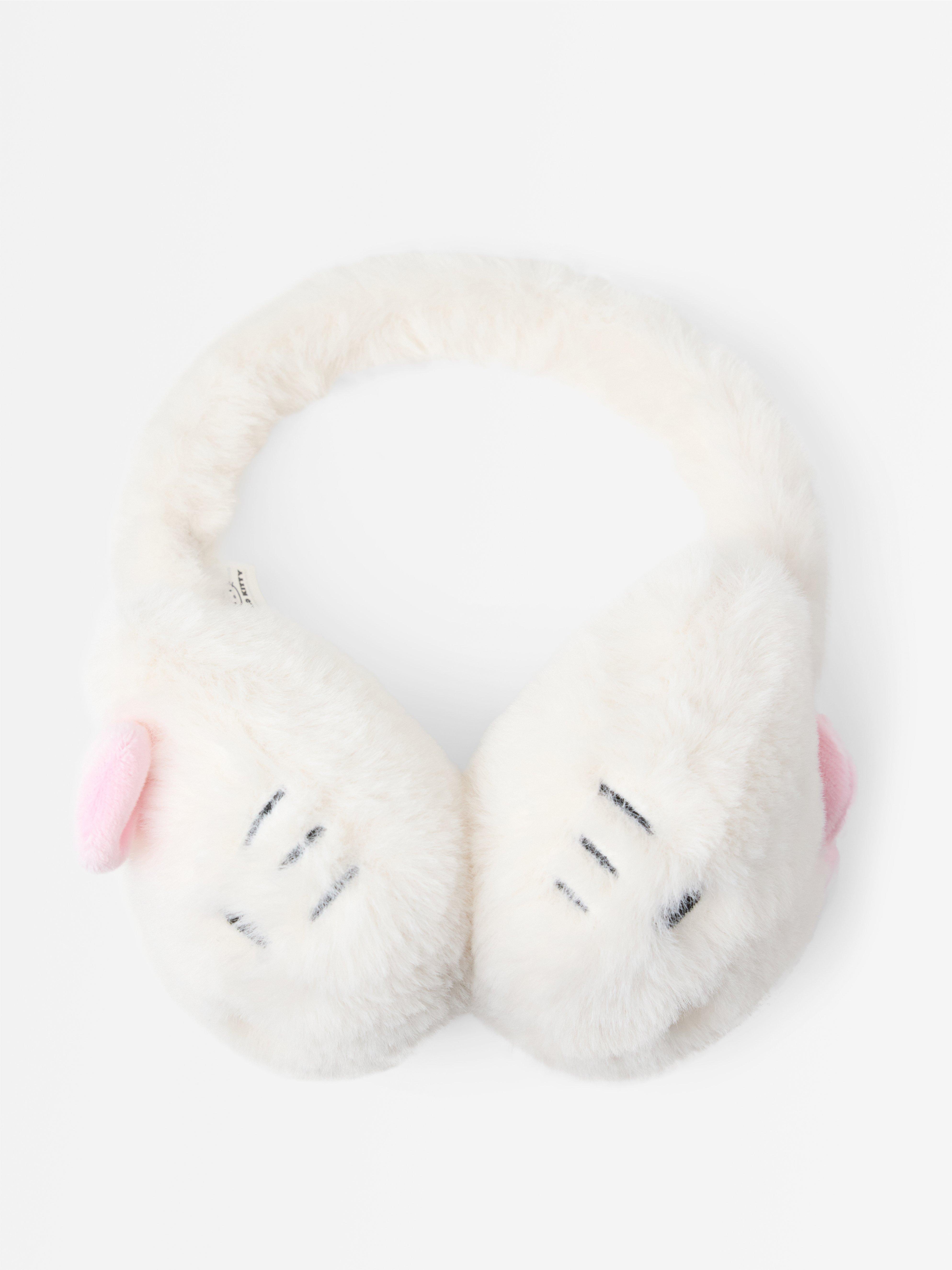Hello Kitty ørekopper Lys Støvet Hvid