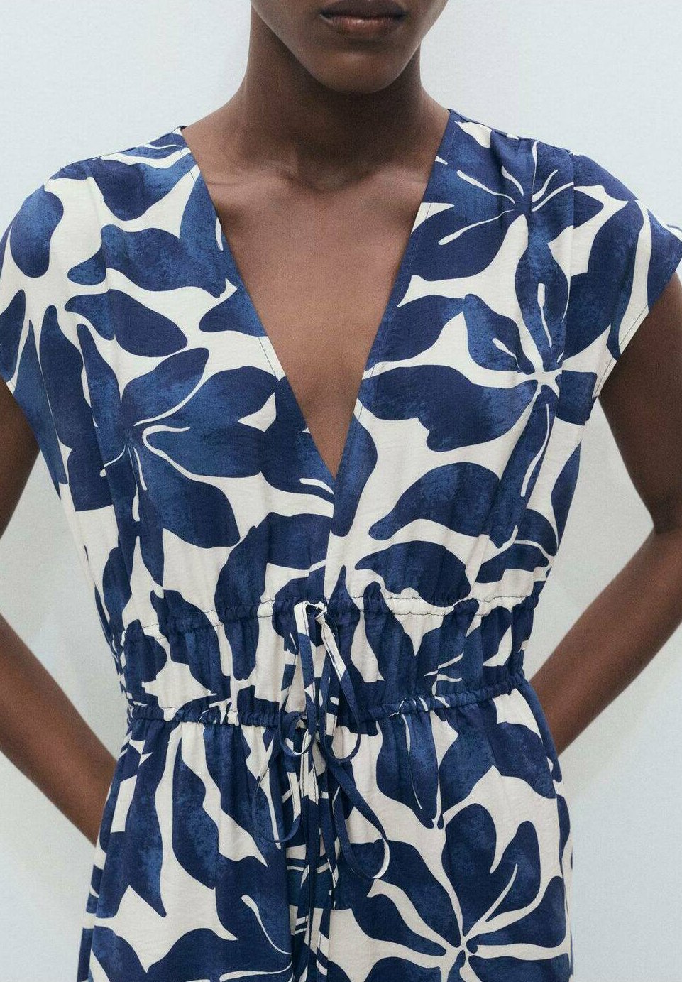 Abito da giorno Mango PRINTED - blu scuro
