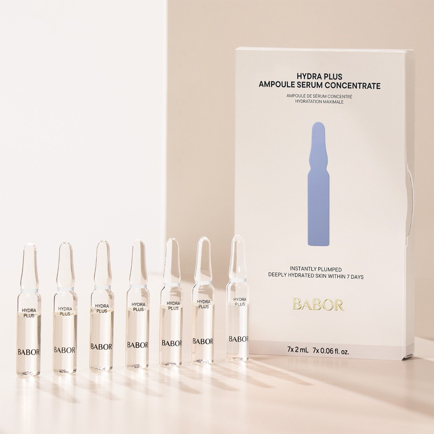 BABOR ampulas seruma ampulas koncentrāts Hydra Plus - 14 ml