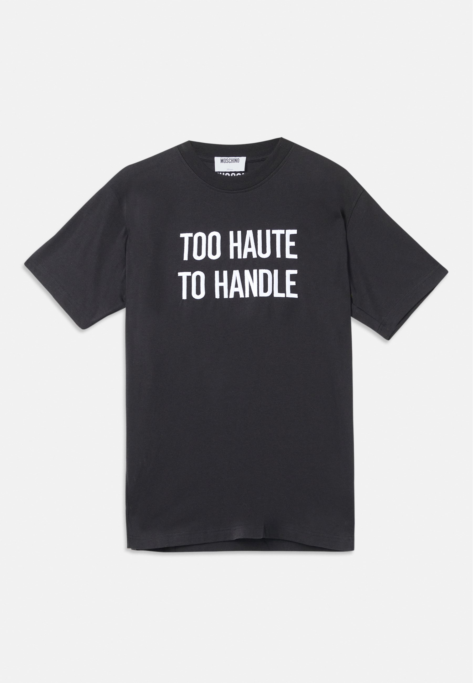 MOSCHINO TOO HAUTE TO HANDLE - T-shirt met print - zwart