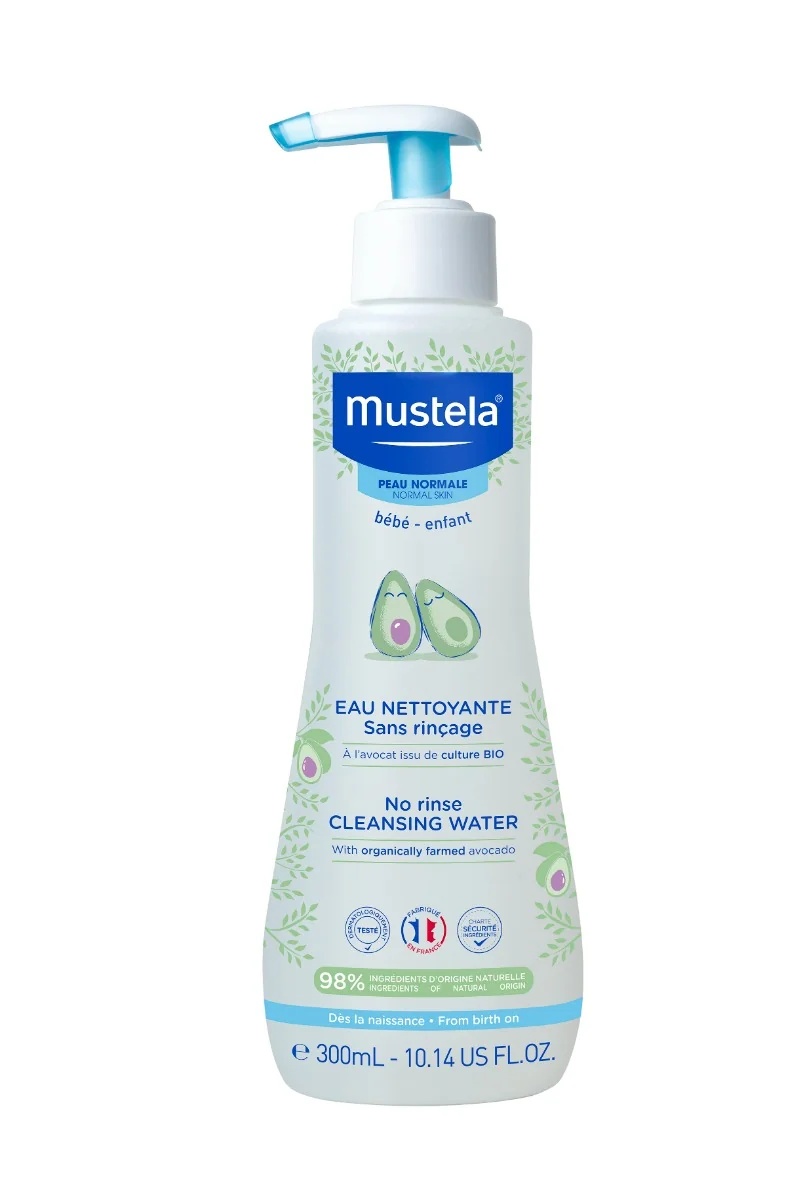 MUSTELA Mustela Reinigingsvloeistof Zonder Afspoelen 300 ml voor Kinderen