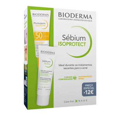 Bioderma rinkinys Sébium Hydra Photoderm FPS50 40 40 ml 40 40 ml