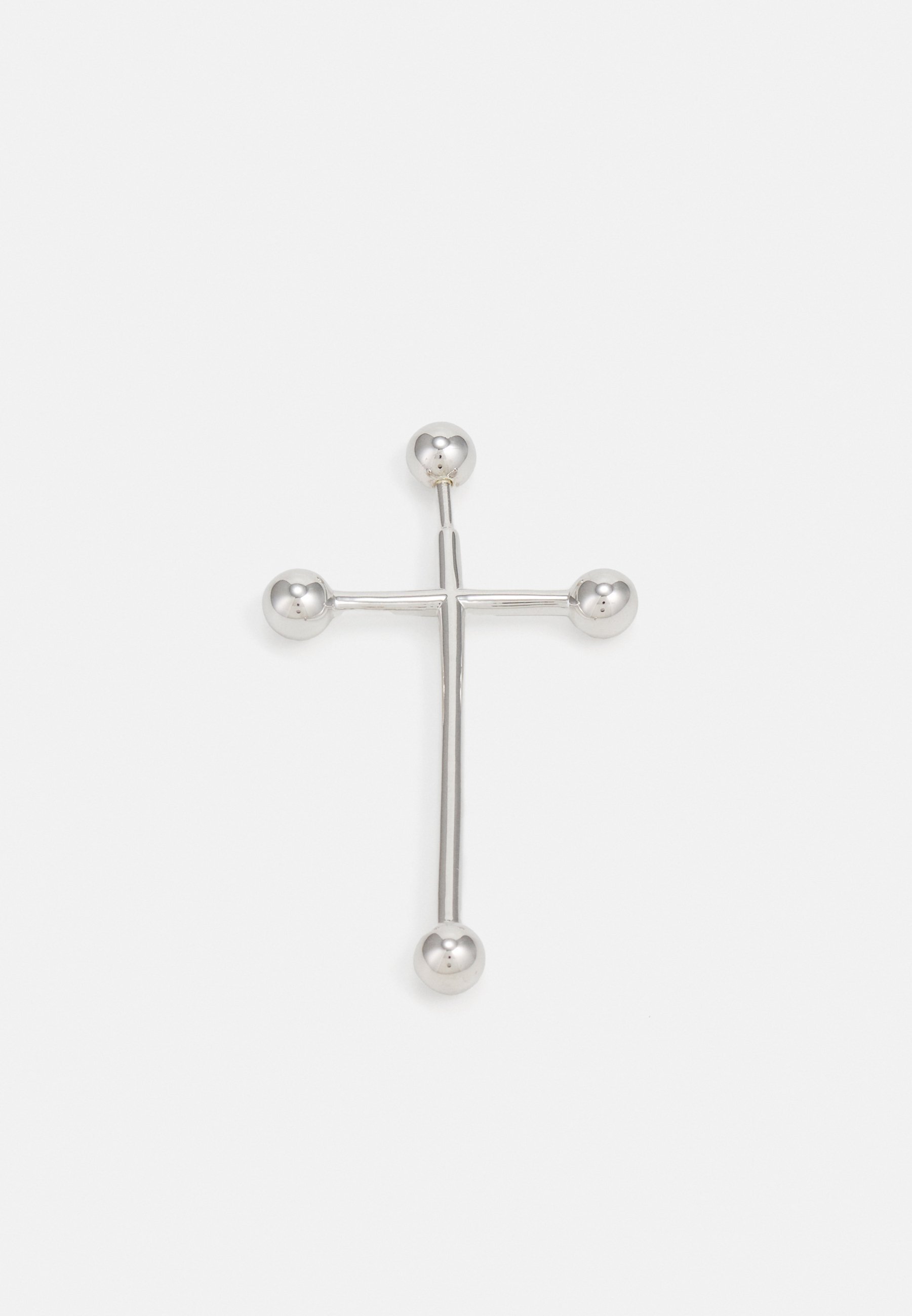 Avgvst CROSS SINGLE - Jednoduchá náušnice - stříbrná