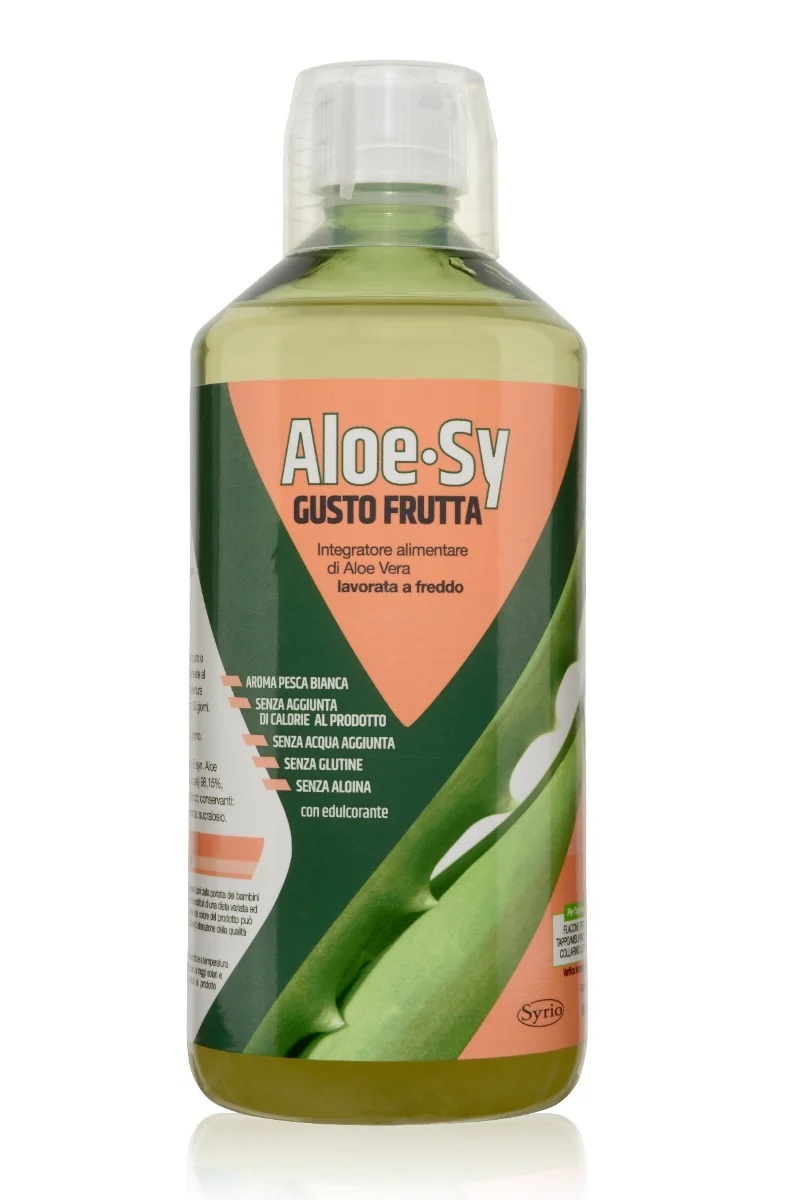 SYRIO Aloe-Sy Saveur Fruitée 1000 ml Fonction Digestive et Régularité Intestinale