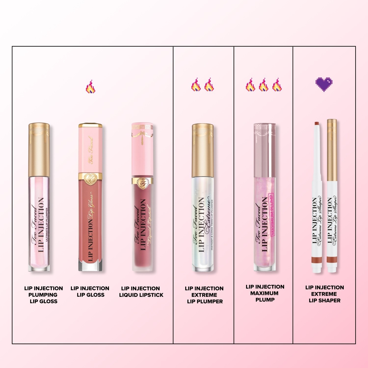 Tvarovač pier Too Faced Lip Injection Extreme Lip Shaper - 0,28 g