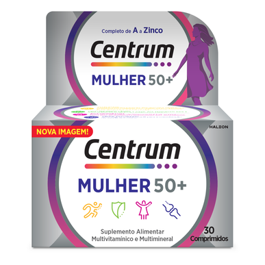 Centrum Suplemento Multivitamínico Centrum Mulher 50       30 comprimidos 30 comprimidos