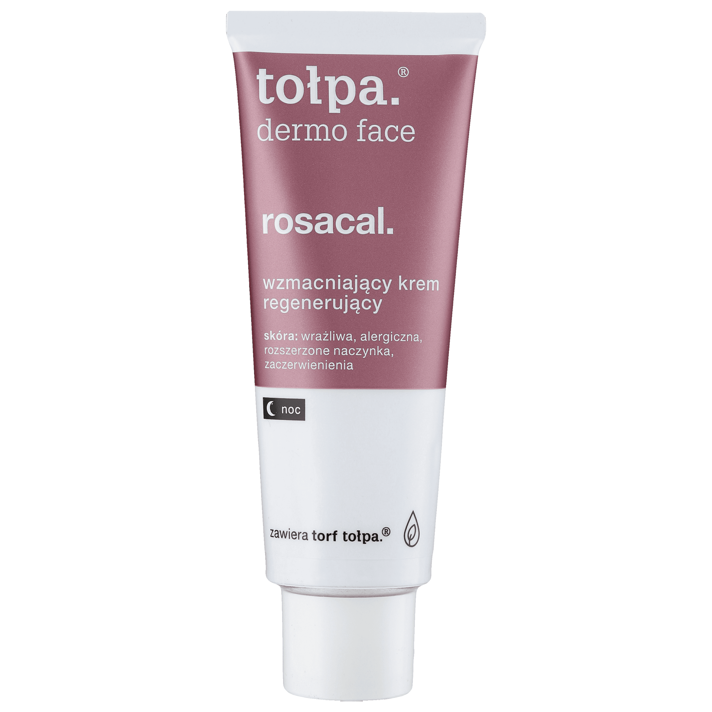 Tołpa regenerating face cream strengthening blood vessels for the night 40ml Dermo Face Rosacal