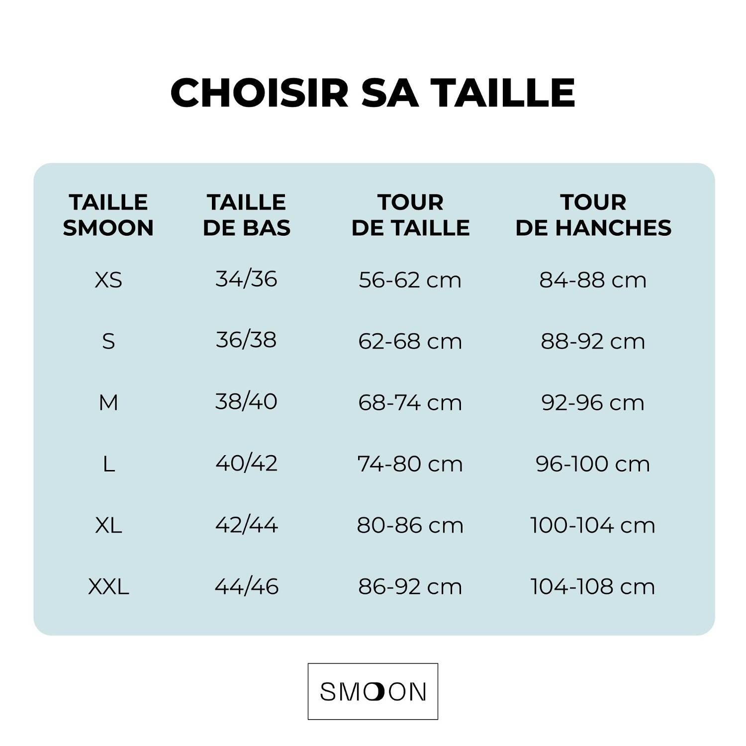 Smoon Lingerie Culotte menstruelle sans couture flux abondant