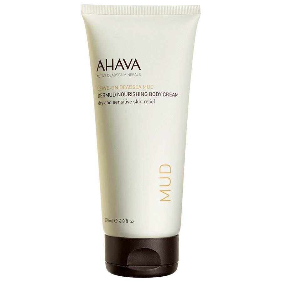 AHAVA nenuplaunamas kūno kremas Dermud – maitinamasis ir puoselėjamasis kremas sausai ir jautriai odai – 200 ml