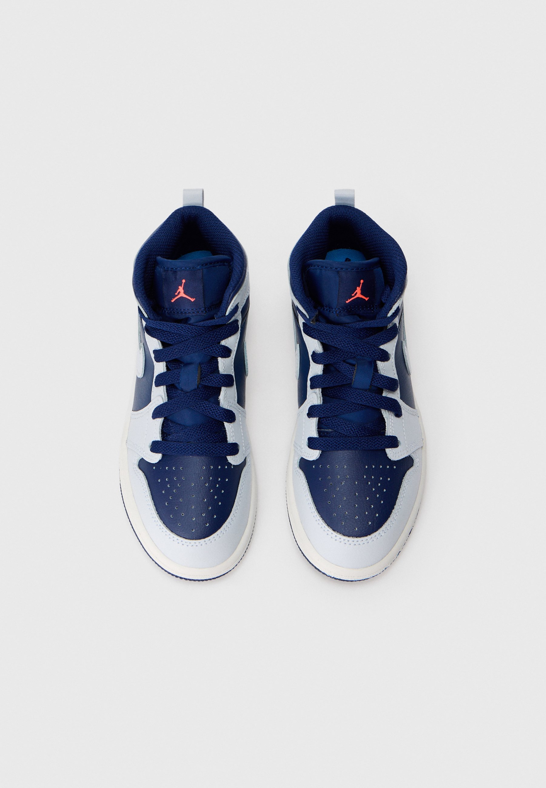 Jordan JORDAN 1 MID UNISEX - Baskets montantes - bleu vide/platine pur/blanc sommet/lave incandescente/bleu photo