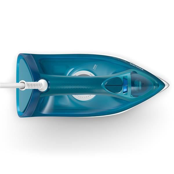 Fer à repasser - PHILIPS - DST3040/70 - A vapeur avec système anticalcaire intégré - 40gr/min vapeur continue - 2400W - Bleu