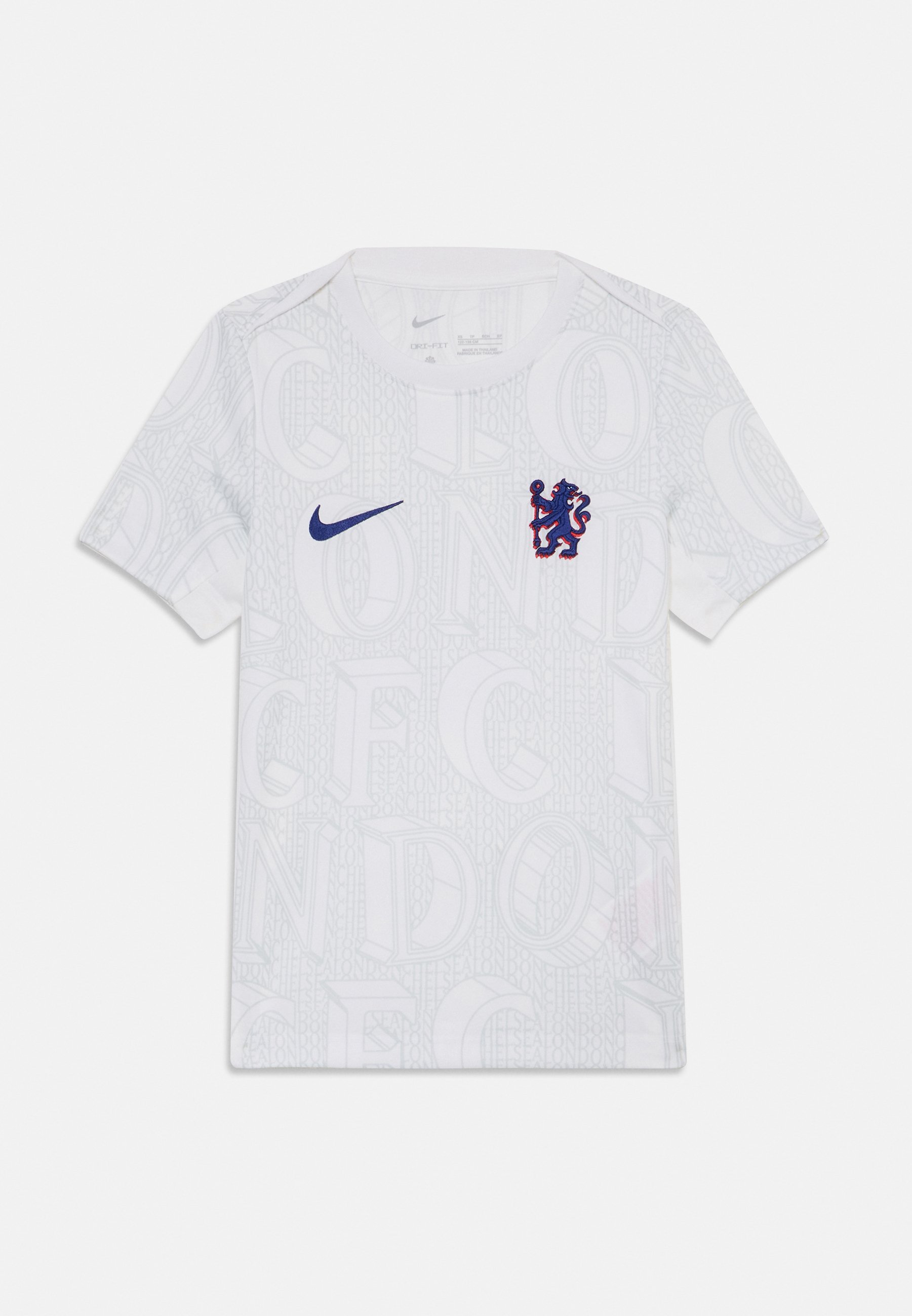 Nike Performance CHELSEA LONDON 25/26 UNISEX - Clubkleding - wit/puur platina/lichtblauw