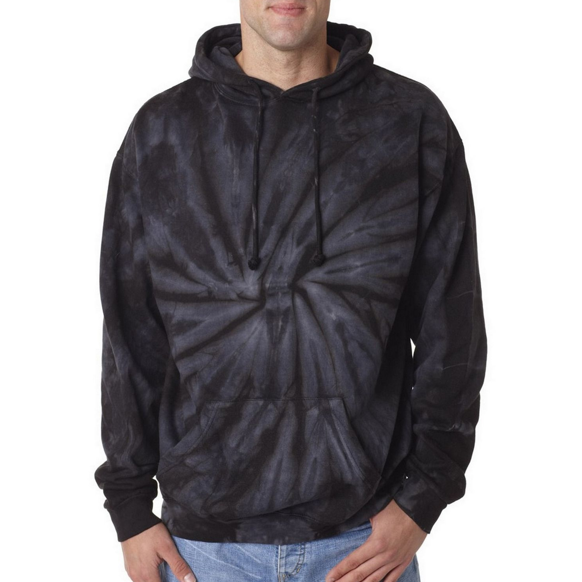 Sudadera Con Capucha Teñida Modelo Rainbow Tie Dye Colortone