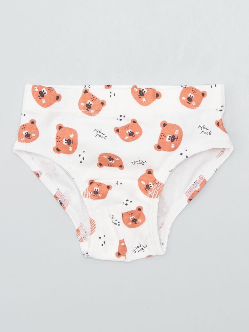 Set van 3 jersey slips - WIT