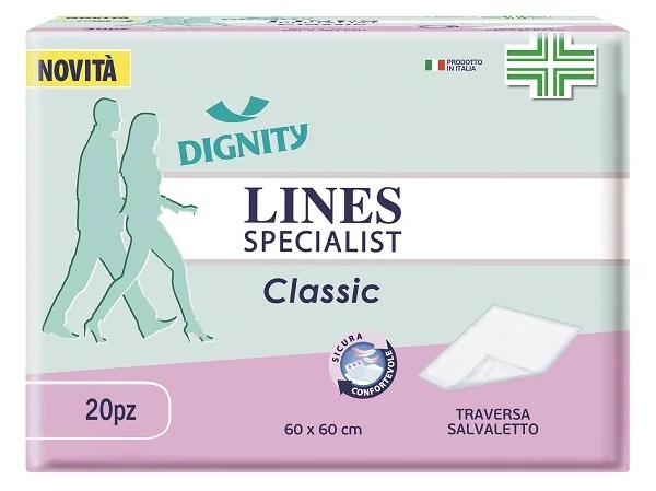 Matrasbeschermer LINES Lines Specialist Classic 60x60 cm 20 stuks