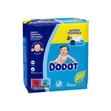Dodot Baby kosteuspyyhkeet 256 kpl 256 kpl