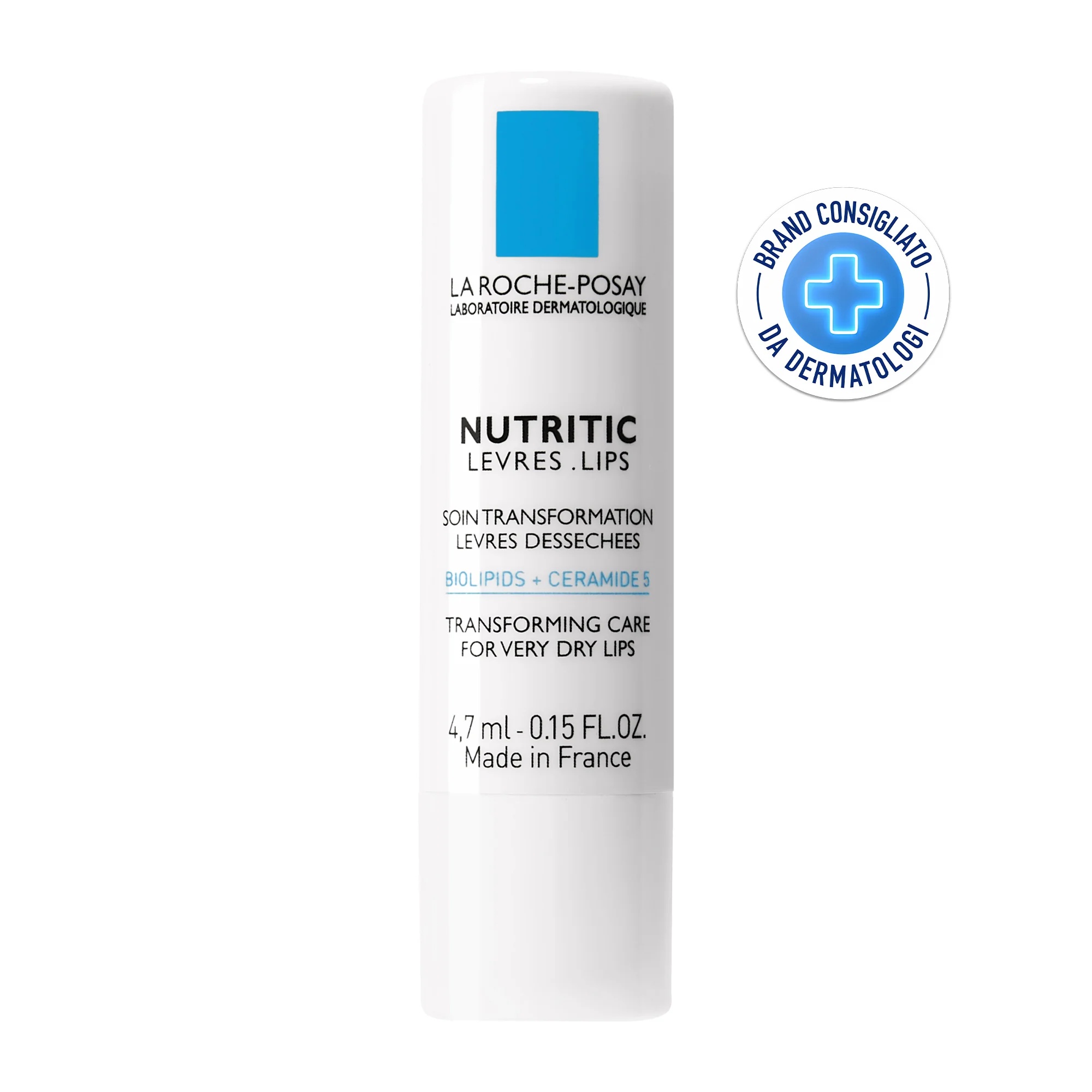 LA ROCHE POSAY La Roche Posay voedende hydraterende lippenstift 4,7 ml voor droge lippen