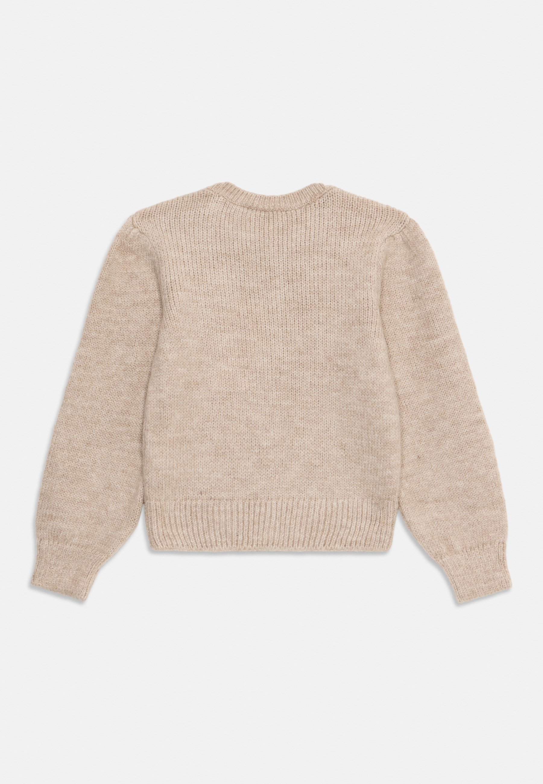 ONLY MINI KMGSILLA O NECK CARDIGAN - Cardigan - taupe