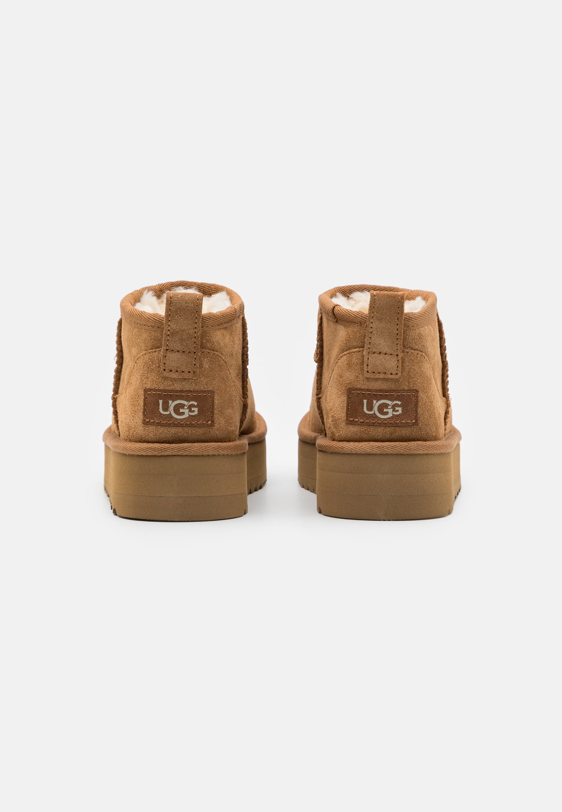 UGG CLASSIC ULTRA MINI UNISEX - Klassiske støvletter - chestnut
