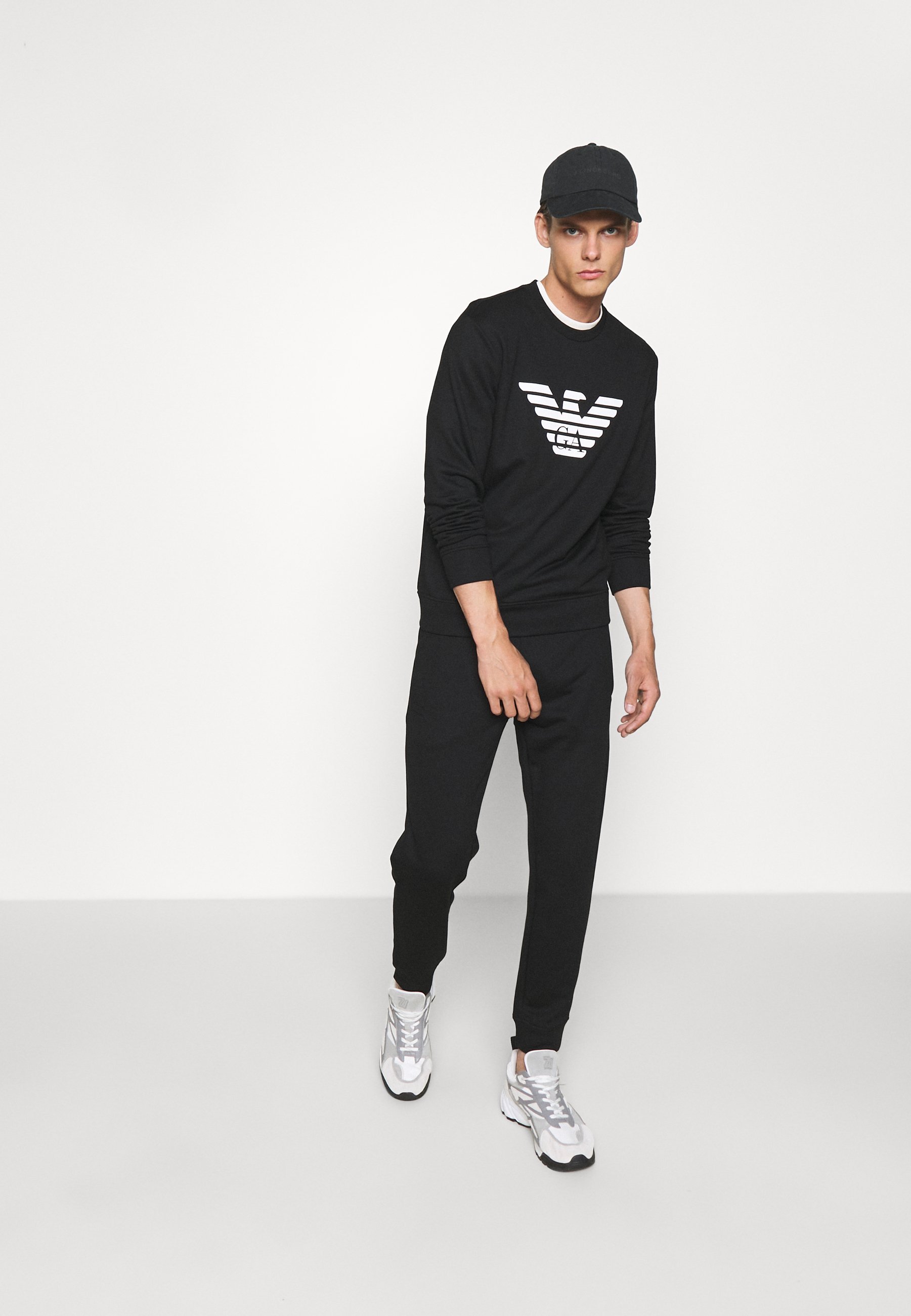 Emporio Armani FELPA - Bluza - wzór