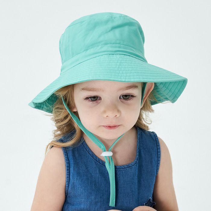 FUNMOON Gorro para niño, sombrero de sol, gorro tipo cubo unisex de verano para bebé, diseño de dibujos animados, protección UV - 687031
