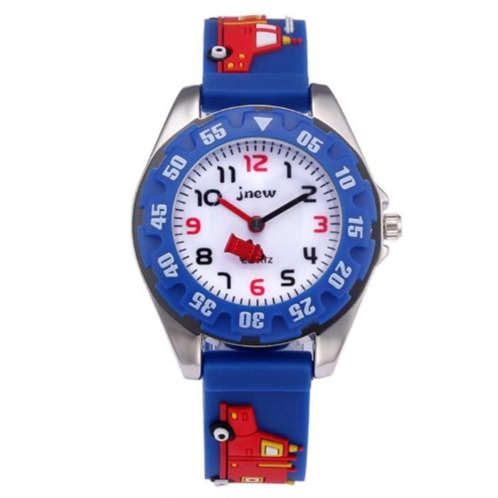 Reloj infantil SHARPHY, reloj de pulsera deportivo de silicona resistente al agua para niños y niñas, regalo de Navidad para niños, color azul.