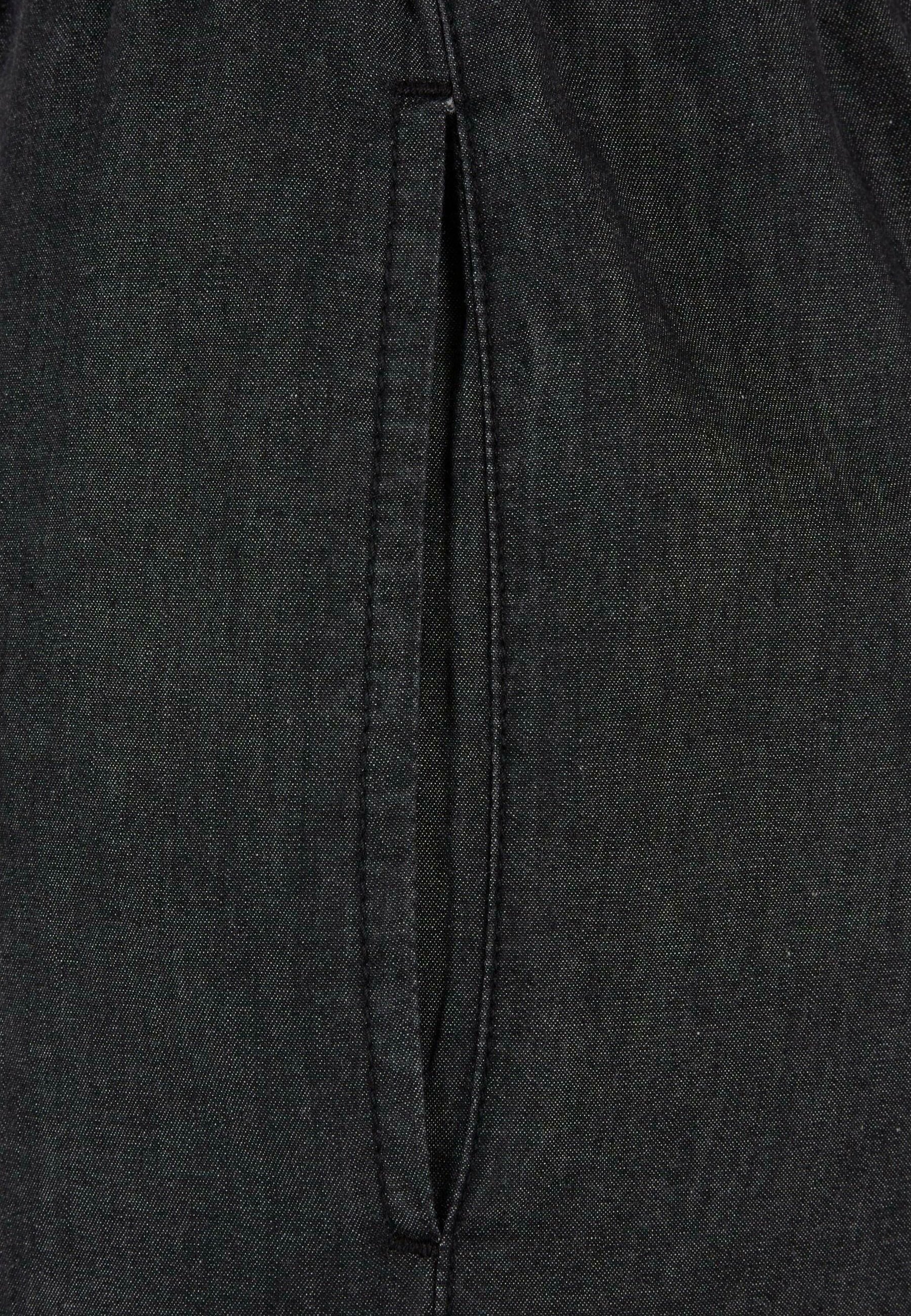 Urban Classics jeans met taps toelopende pasvorm - zwart