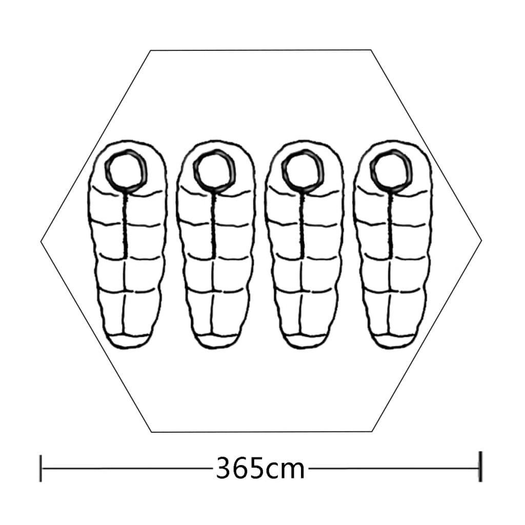 Carpa Vidaxl Multicolor