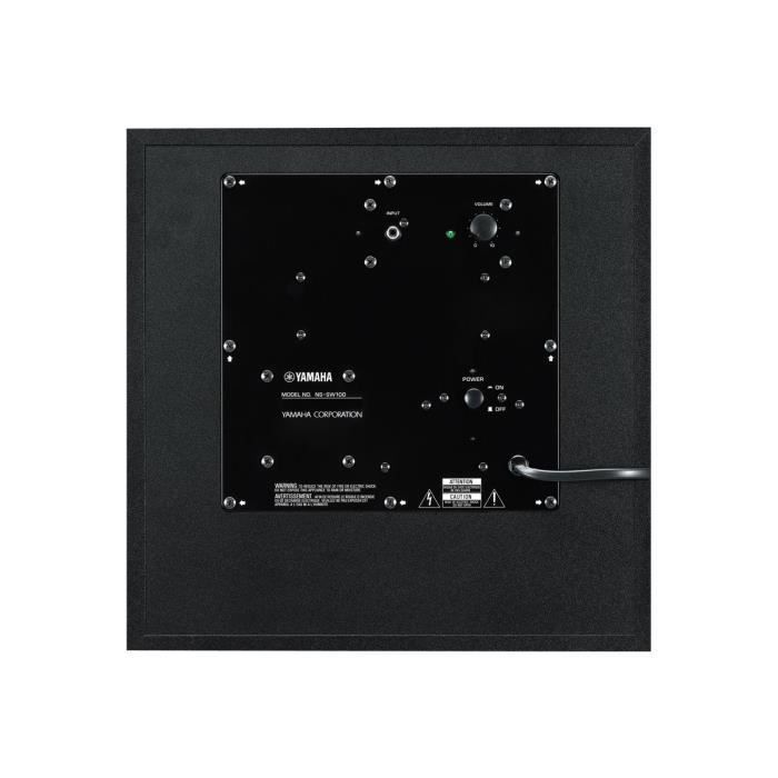 Yamaha NS-SW100 Schwarze HiFi-Subwoofer