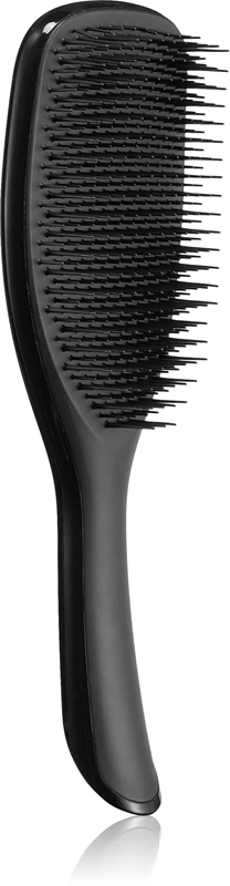 Escova de cabelo Tangle Teezer Large Ultimate Detangler preta brilhante