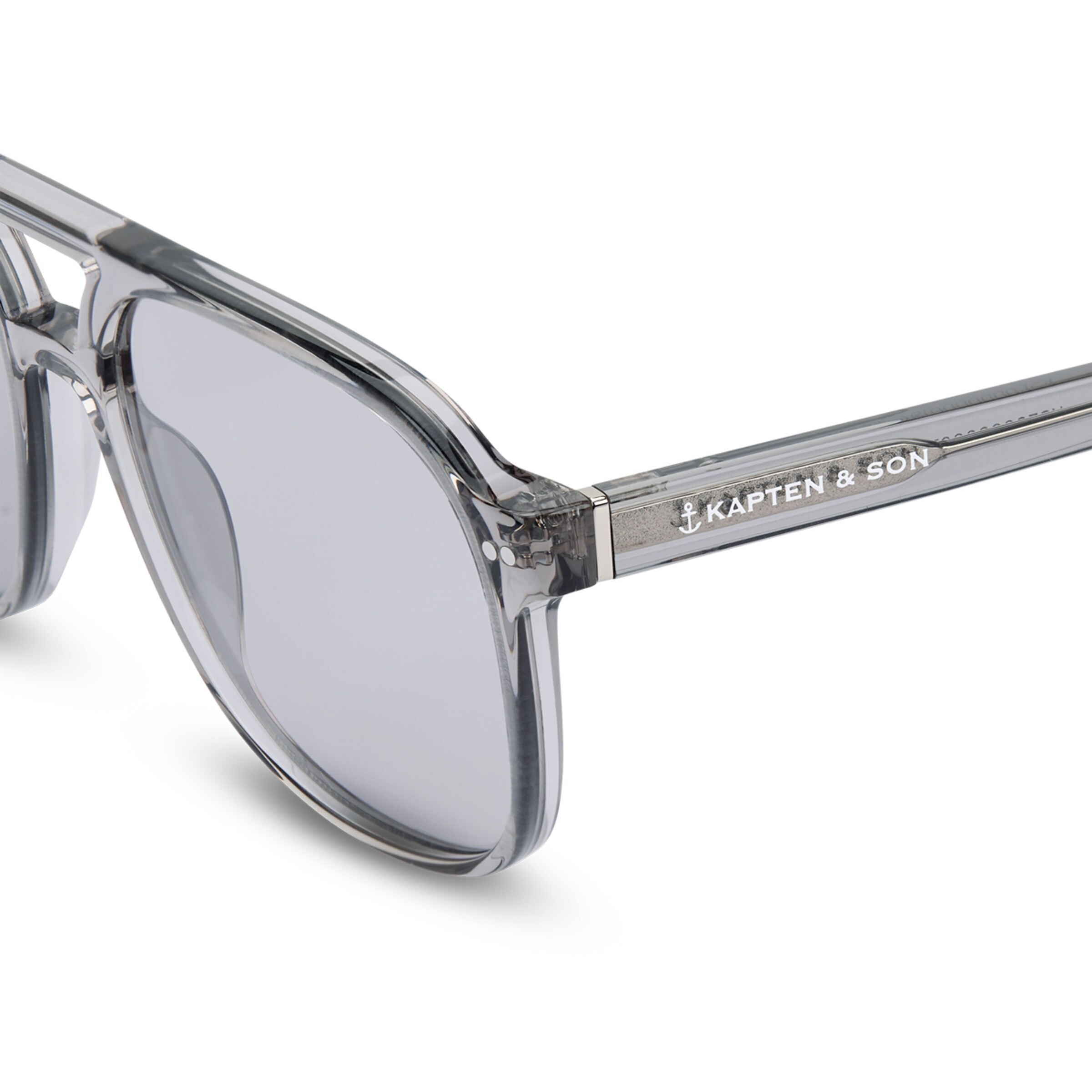 Zurich Oversize Gris Transparent