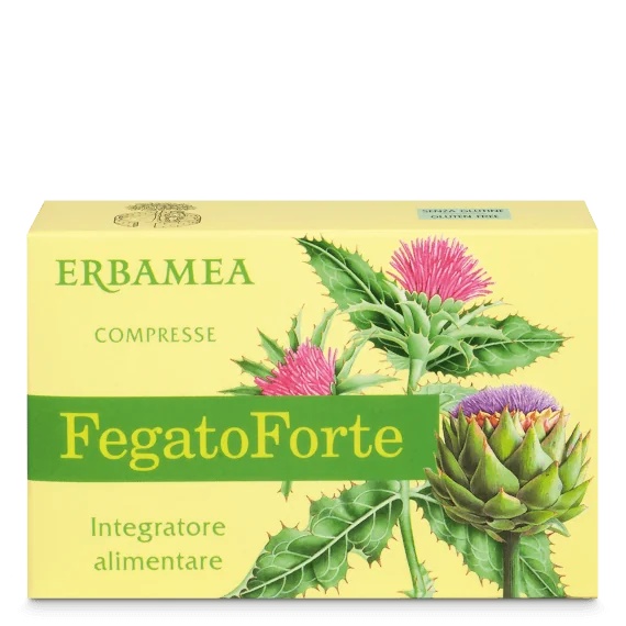 ERBAMEA Erbamea Liver Strength 24 tabletten Voedingssupplement ter ondersteuning van de leverfunctie