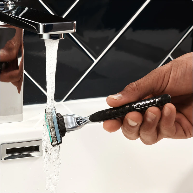 Aparelho de barbear Gillette Mach3 + lâminas de substituição