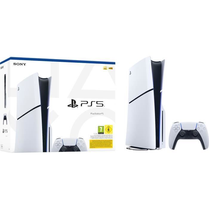 Console PlayStation 5 - Edition Standard (Modèle Slim avec lecteur CD)