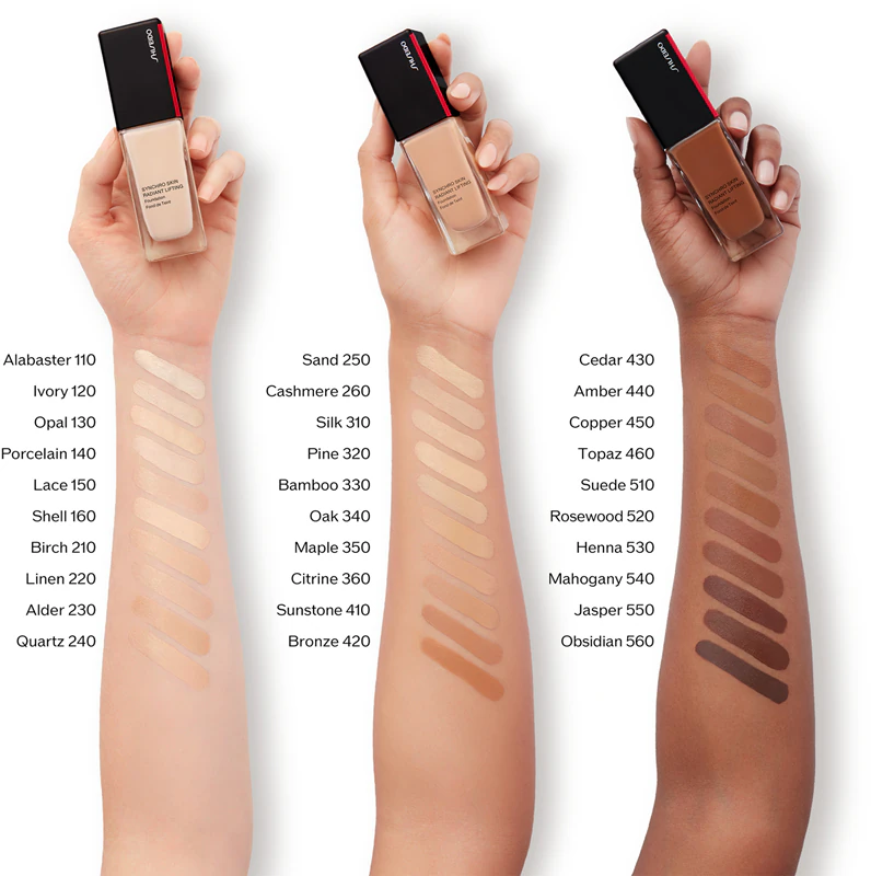Shiseido Synchro Skin Radiant Lifting Foundation Advanced Illuminating Lifting Foundation SPF 30