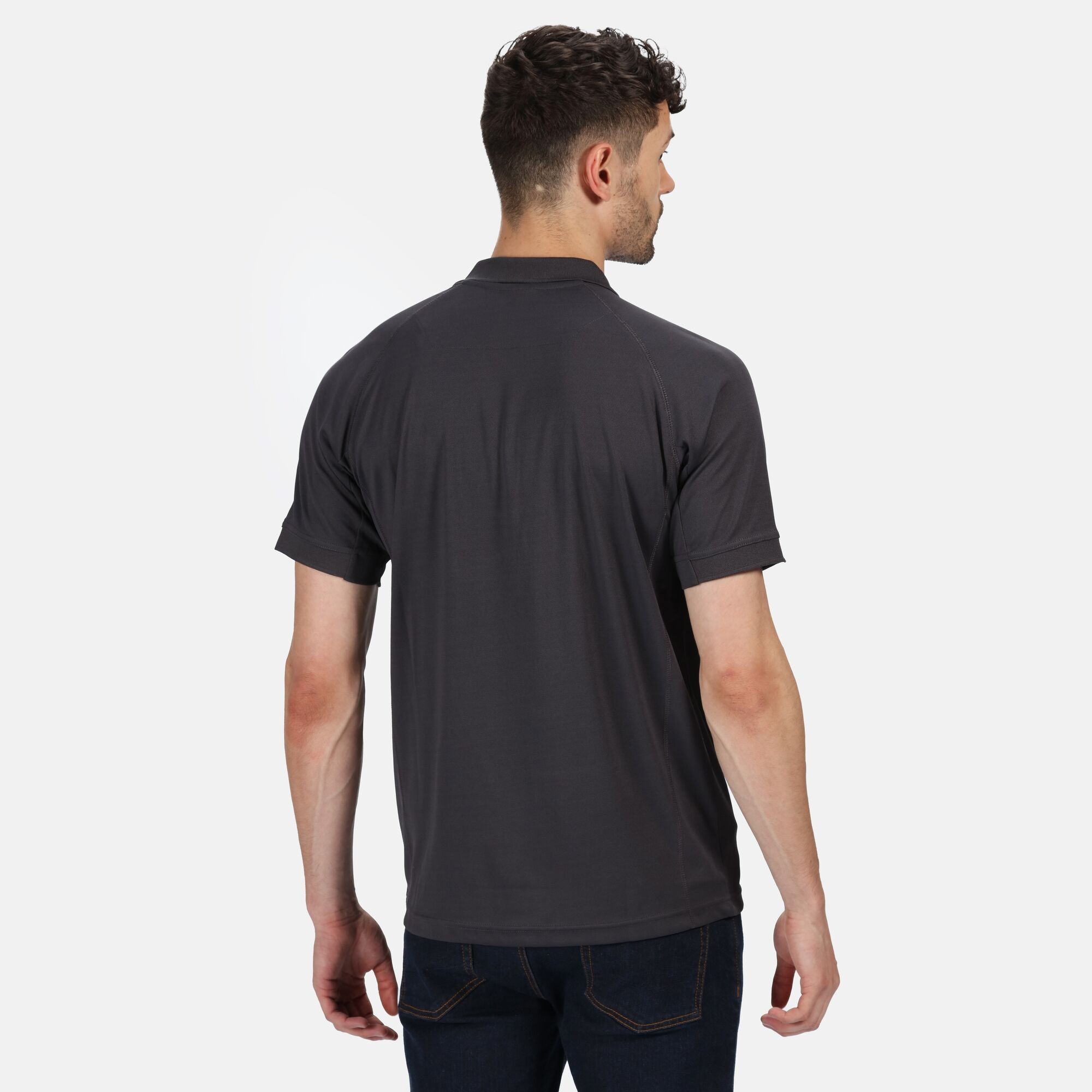  Polo de travail à manches courtes Regatta Coolweave / Homme Été/Vacances