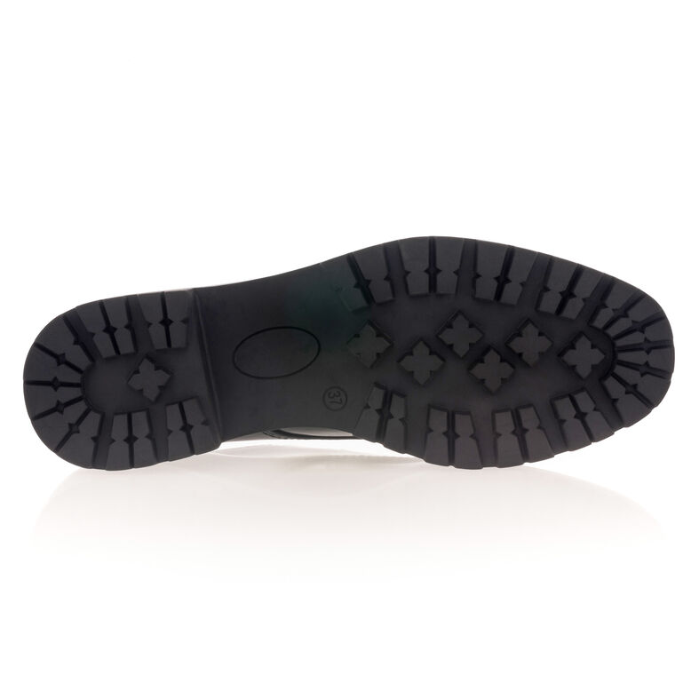 Zapatos de mujer negros con cordones / Zapatos Derby