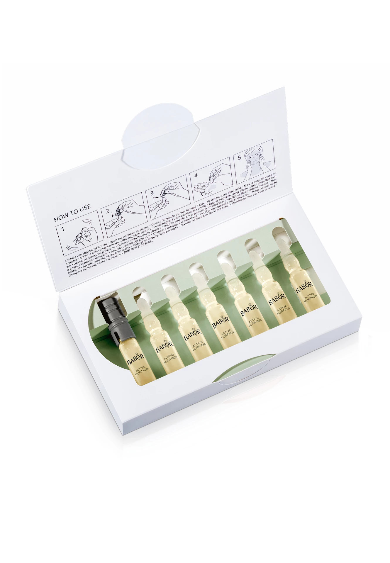 Concentrate de fiole, purificator activ, 7 x 2 ml - BABOR