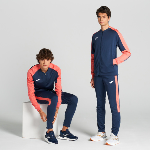 Joma Eco Championship Lange Bukser Marineblå Fluorescerende Orange