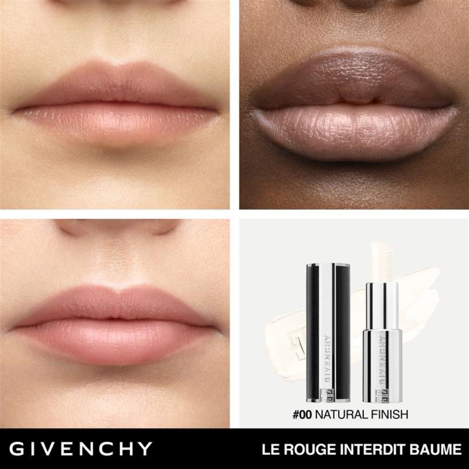 Lūpų balzamas Le Rouge Interdit Baume - 3 g