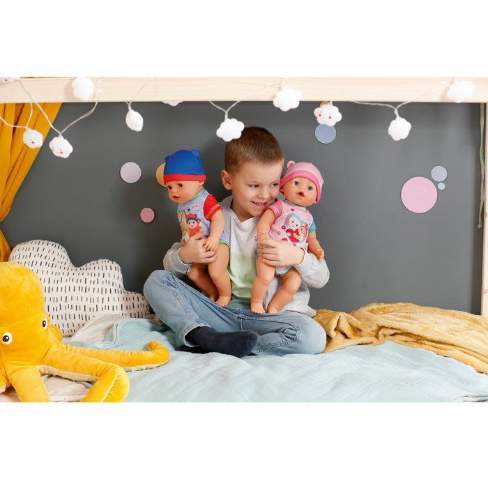 Baby Doll - Jonas - 10 Realistic Functions - 10 Accessories - Blue and Red - 43cm - Ages 3+