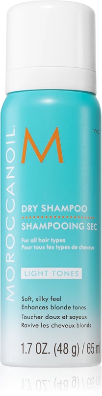 Moroccanoil sausas šampūnas šviesiems plaukams