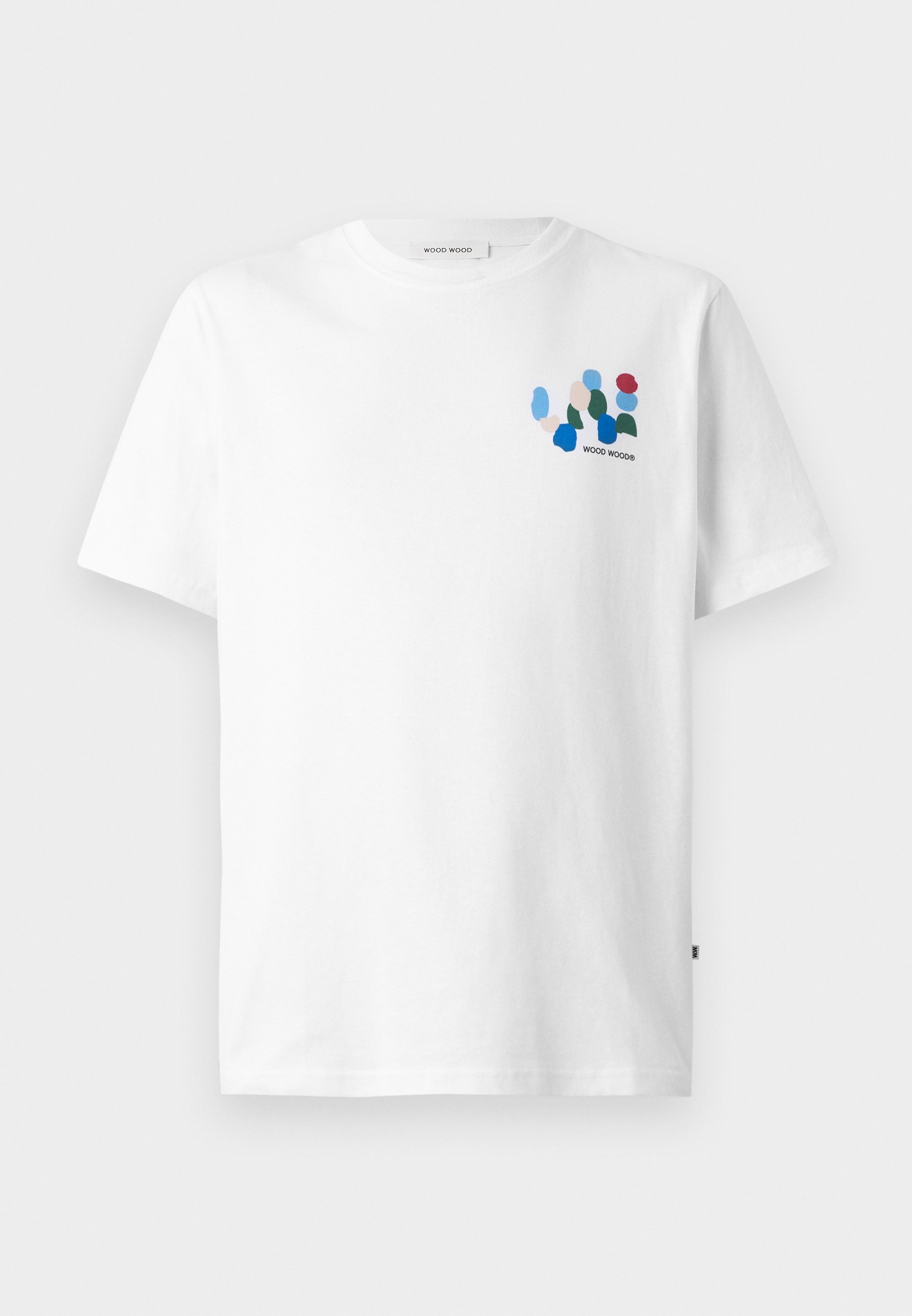 T-shirt imprimé WOOD WOOD BOBBY - blanc éclatant