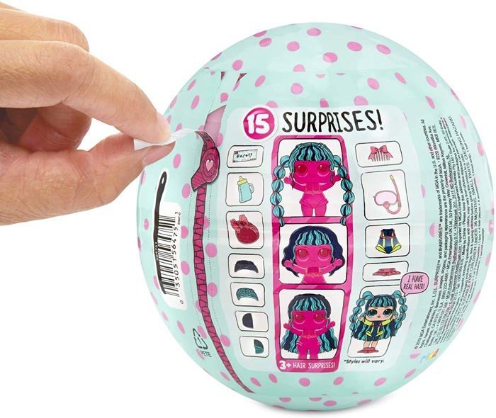 LOL Surprise Doll - Hairvibes - 15 Surprises - Unique Hairstyles - Ages 3 to 10