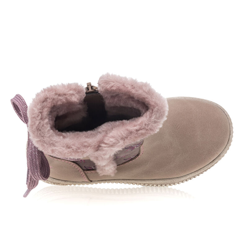 Stivali beige da bambina